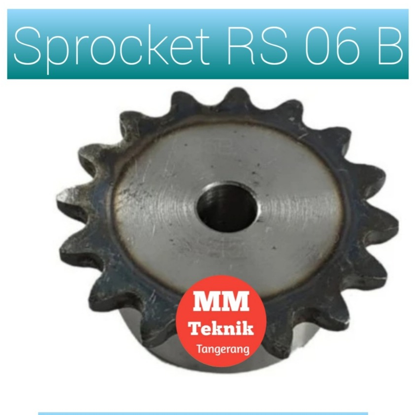 เฟือง RS 06 x 37 T เกียร์เดี่ยวเกียร์ Z 37T RS06 -1 06Z37 06X37T 06-1 ประเภท B Sprocket spr 06-37T 0