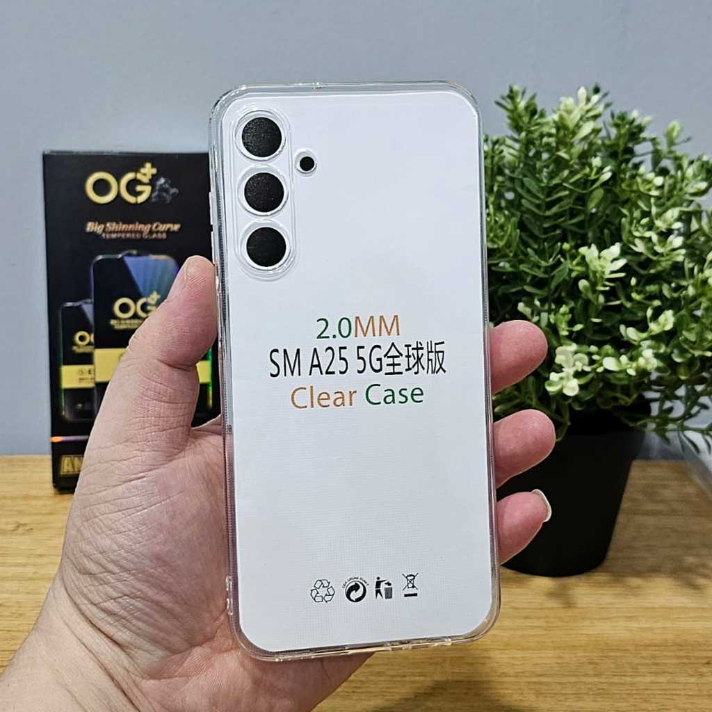 HD CLEAR 2.0 MM SOFT CASE TRANSPARENT / SILICON CLEAR THICK SAMSUNG A22 A23 4G A24 A25 A26 A32 4G A3