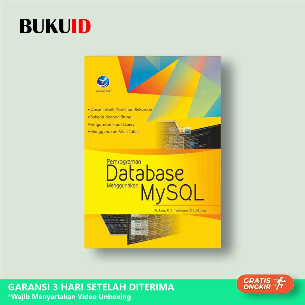 หนังสือการเขียนโปรแกรมฐานข้อมูลโดยใช้ MySQL - ต้นฉบับ