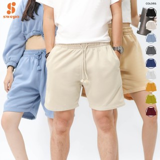 SWEPO Short Jogger Leon Celana Pendek (Polos) Size M-XL (Pria & Wanita)