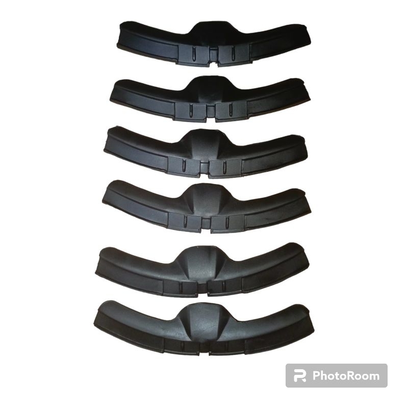 Hitam การ์ดจมูก kyt r10 kyt k2r - หมวกกันน็อคจมูกยาง kyt r10 kyt k2r สีดํา