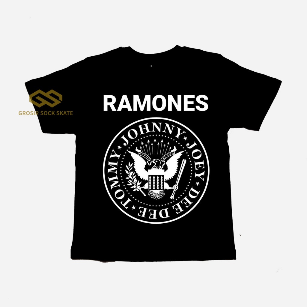 CHILDRENS BAND T-SHIRTS/ RAMONES MUSIC เสื้อยืด AGE 1-12 ปี