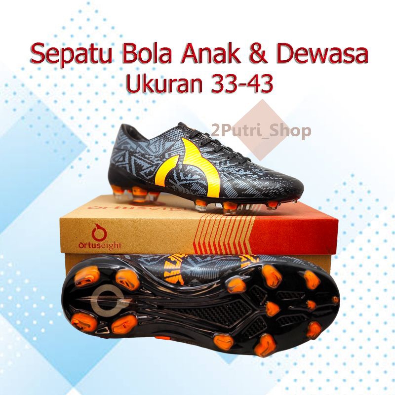 รองเท้าฟุตบอล Ortuseight Volt Size 33-43 ฟรีถุงเท้า