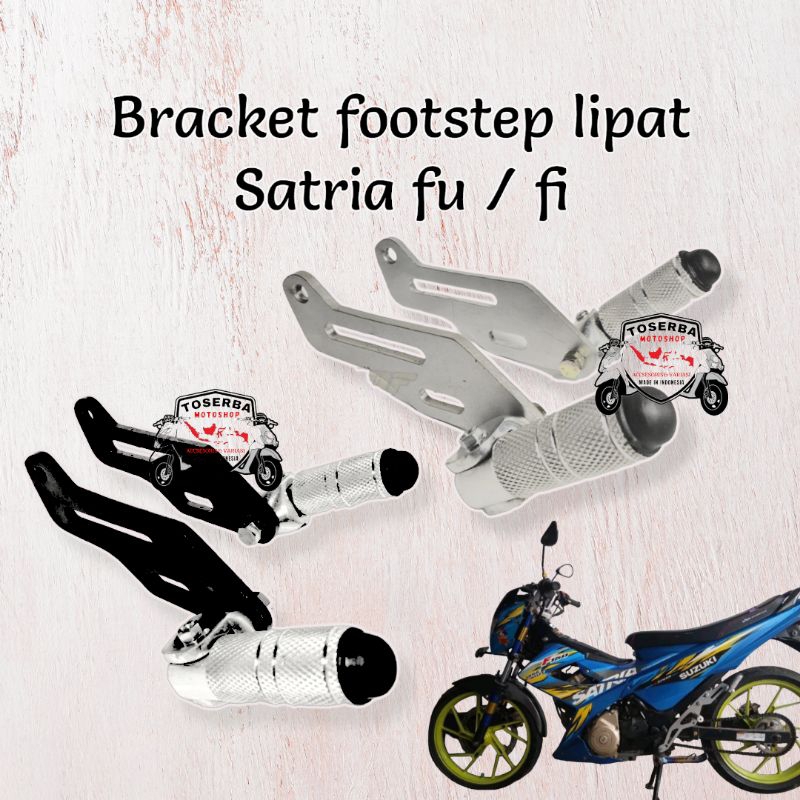 Satria fu Satria fi underbone พับ step วงเล็บ pustep