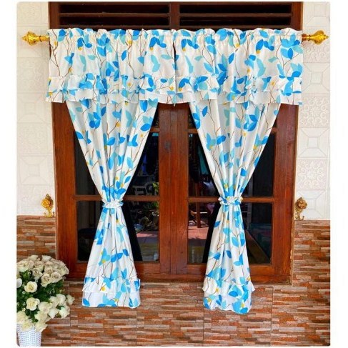 Short WINDOW CURTAINS SIZE กว้าง 100x สูง 150