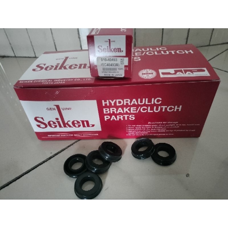 ยางเบรก REAR/FRONT 10 ชิ้น SEIKEN SC40493 HINO DUTRO HT130 NKR66 NKR71,