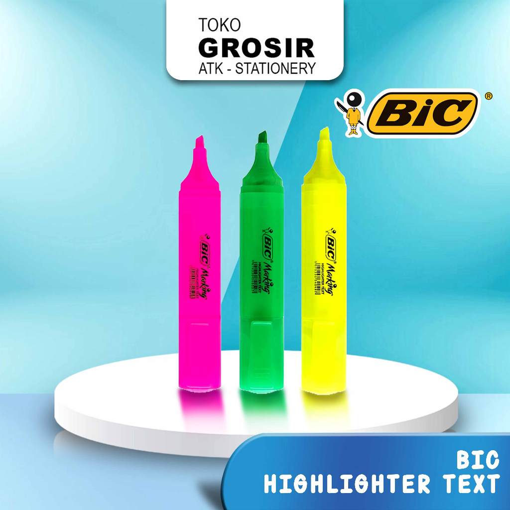 ปากกาเน้นข้อความ TEXT / BIC MARNING HIGHLIGHTER TEXT