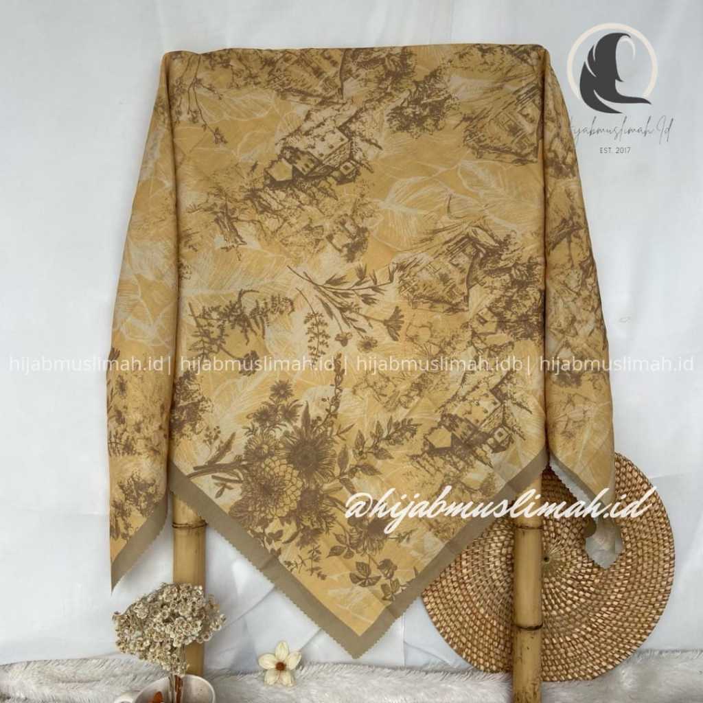 Andara Floral Pattern Square 1 KG เหมาะกับ 14 ชิ้น โดย Hijabmuslimah