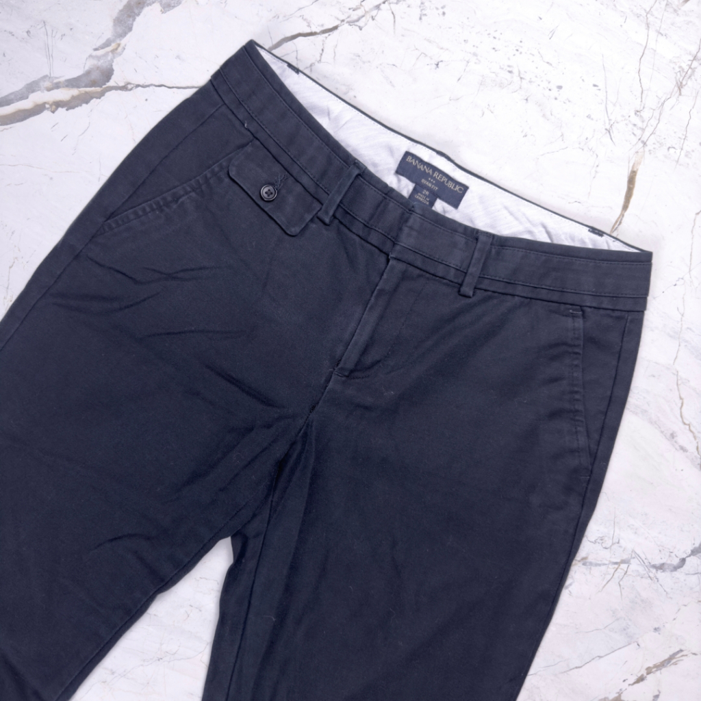 Size 28 - CHINOS BANANA REPUBLIC FULL TAG TROUSERS NOT LEVIS || กางเกงผู้ใหญ่ Banana Republic Office