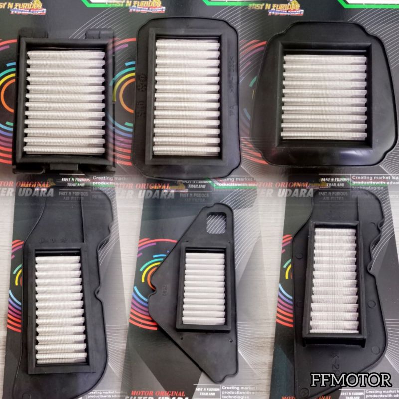 ไส้กรองอากาศสแตนเลสสําหรับ MIO M3 / MIO J / FAZIO / BEAT CARBON / SATRIA FU CARBON / SATRIA FU FI / 
