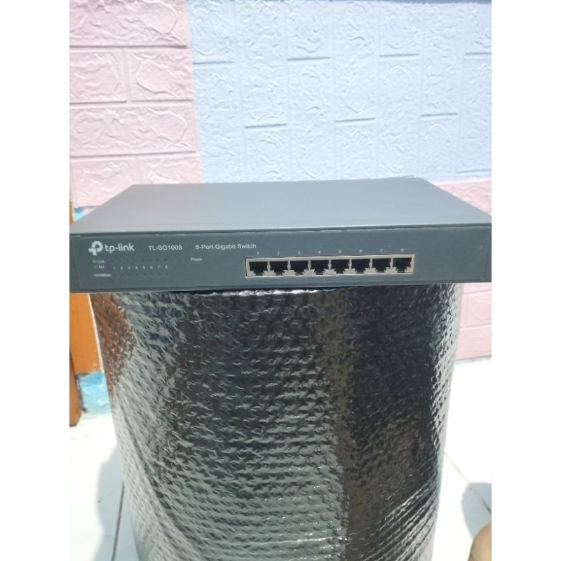 SWITCH HUB TP-LINK TL-SG1008, GIGABIT SWITCH 8PORT