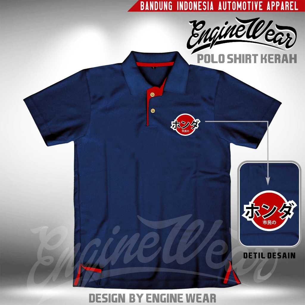 เสื้อโปโลHonda, เสื้อคอปกHonda city, เสื้อโปโลmobilio, jazz CRV BRV HRV brio civic เสื้อยืดรถยนต์