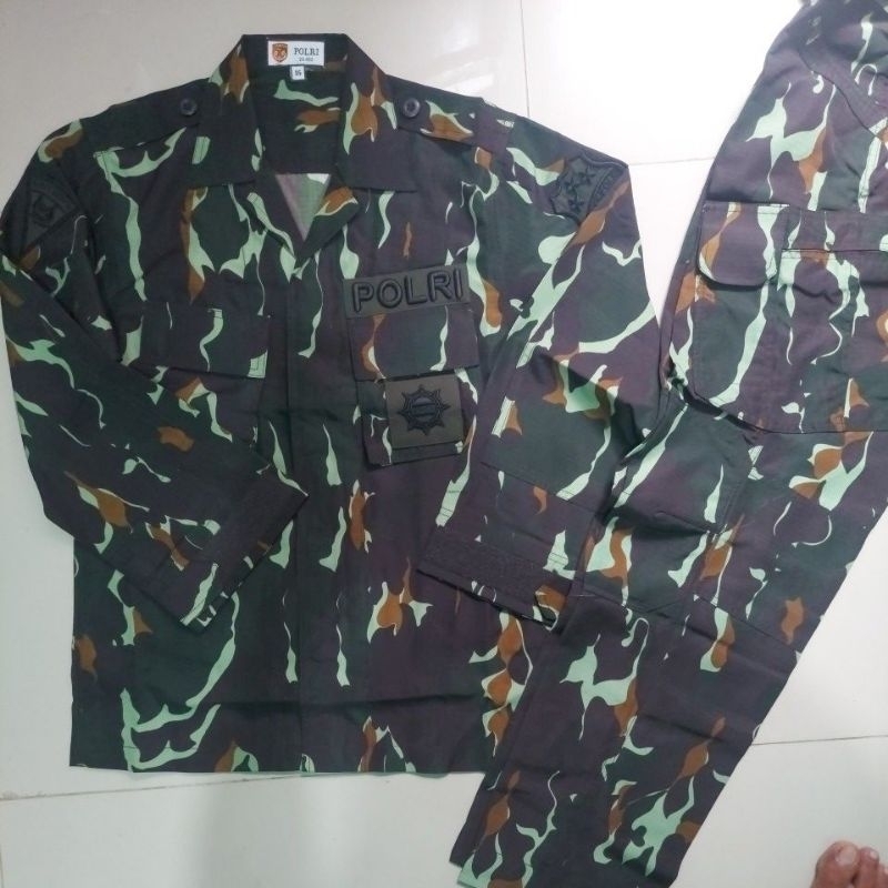 TACTICAL COLORFUL PDL UNIFORMS BRIMOB 2025 ควาต้า