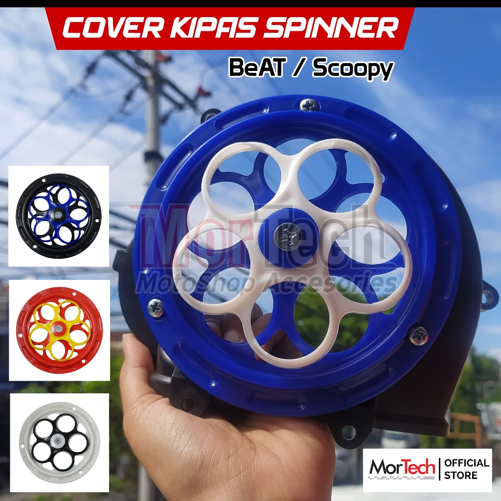 ฝาครอบพัดลม Spinner Fancooler Beat คาร์บูเรเตอร์ / คาร์บูเรเตอร์ Scoopy / Beat FI ESP K44 / Beat Str