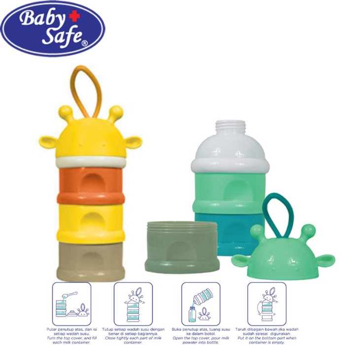 Baby Safe Milk Container MC004 Milk Storage Box - READY MANADO