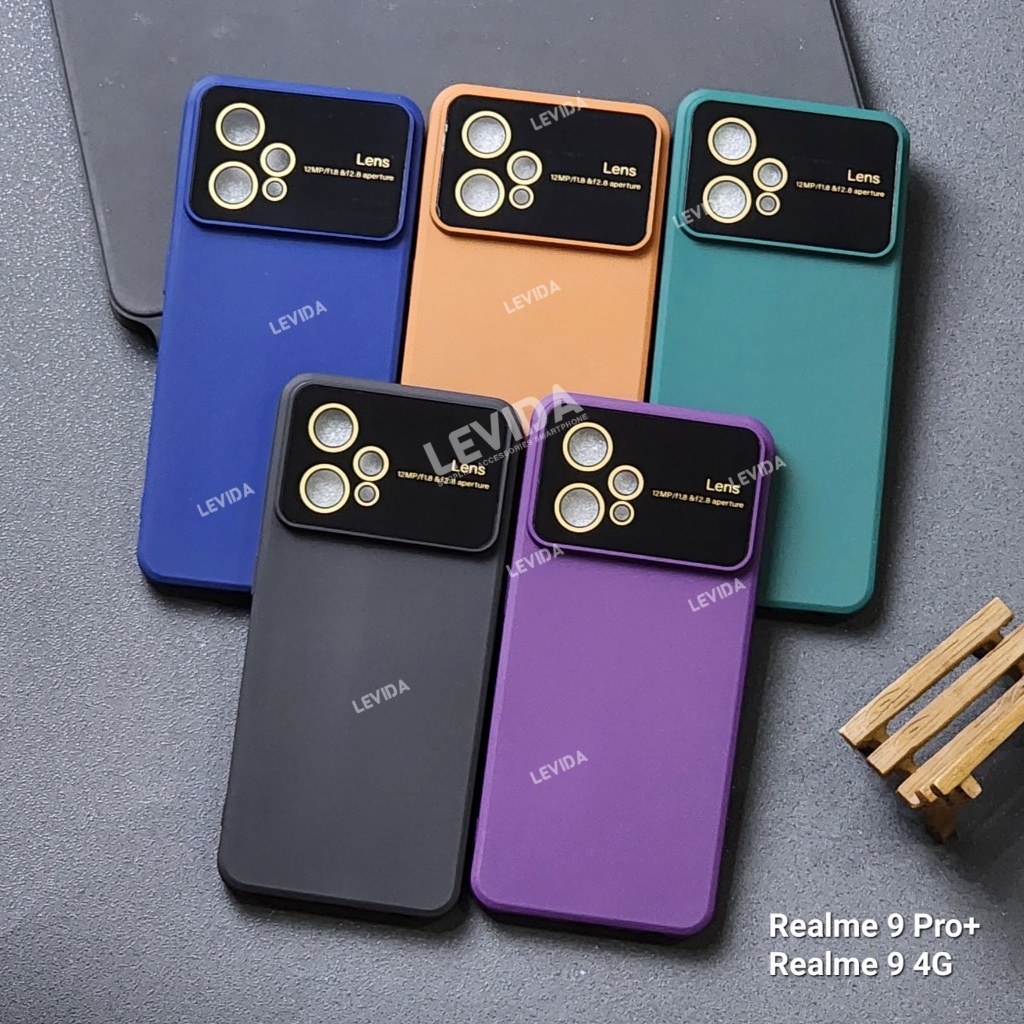 Realme 7i Realme 8i Realme 9 4G Realme 9 Pro Plusกรณีเลนส์ใหญ่Macaron Realme 7i Realme 8i Realme 9 4