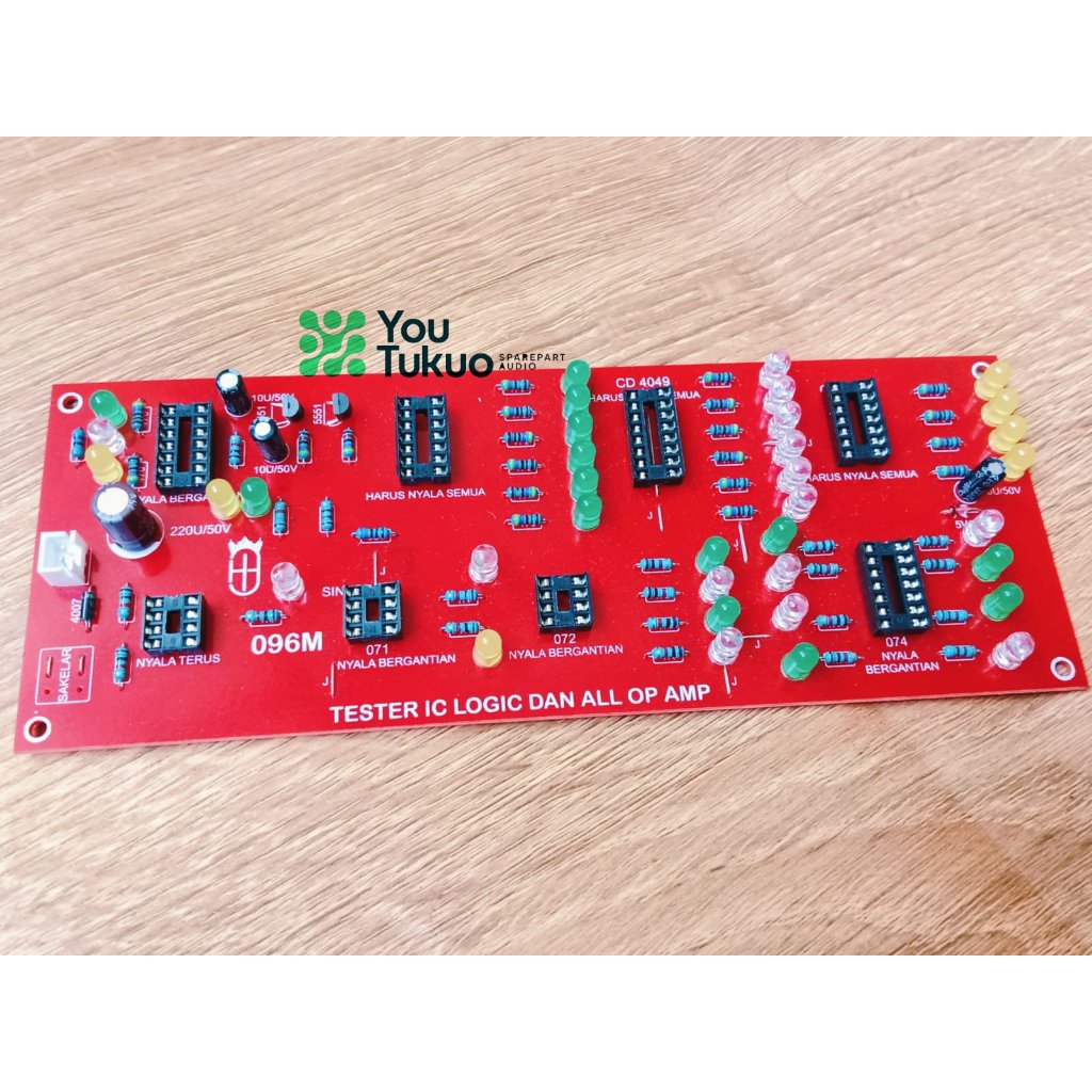 เครื่องทดสอบ IC op amp, ตรรกะ IC, และ IC pwm