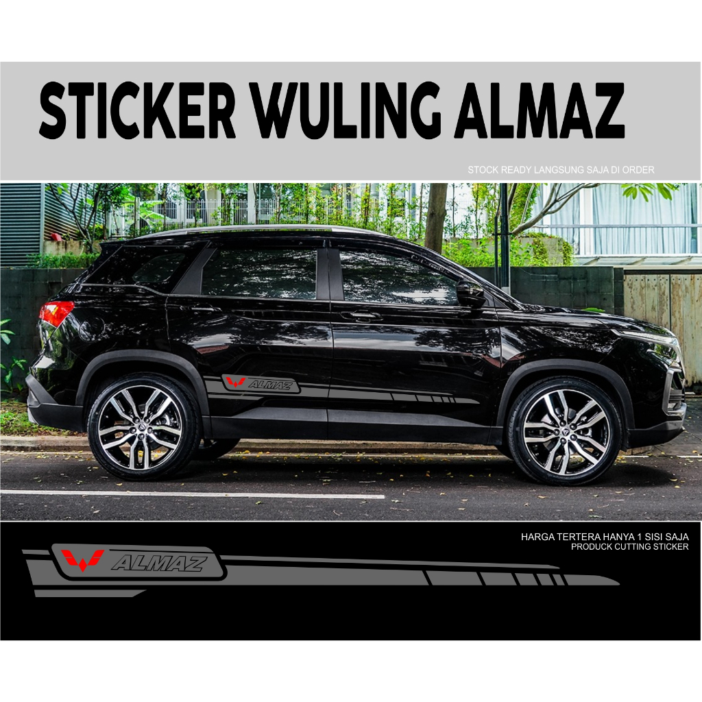 Wuling ALMAZ สติ๊กเกอร์ WULING ALMAZ RS อุปกรณ์เสริม