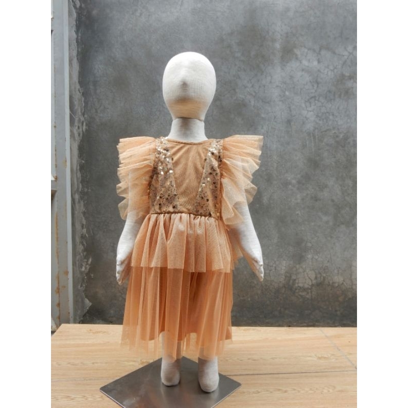 GLITTER GOWN DRESS**