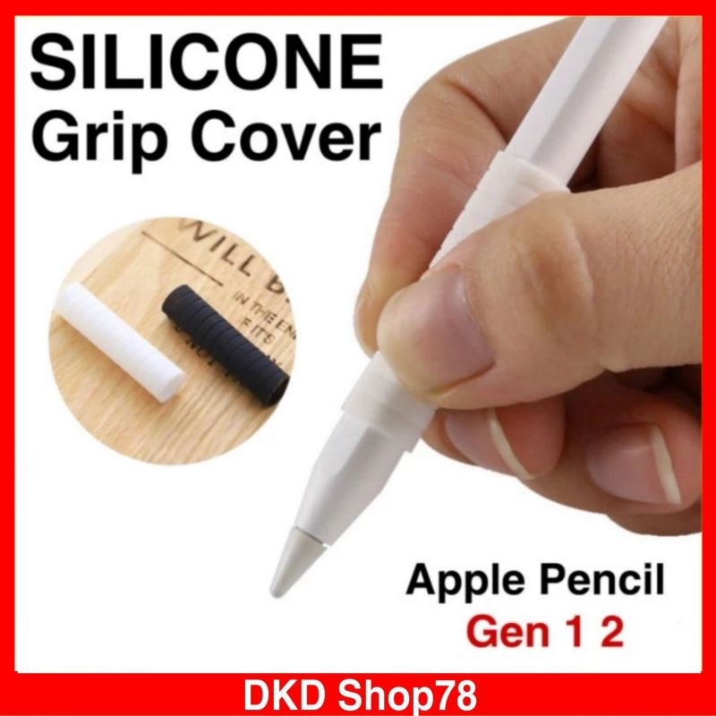 Apple Pencil Silicone Grip Cover Soft Case Holder Anti Slip Gen 1 2