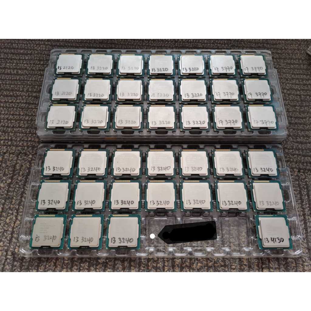 INTEL CORE I3-2120 3.3GHZ TRAY PROCESSOR รับประกัน 1 ปี BONUS FAN