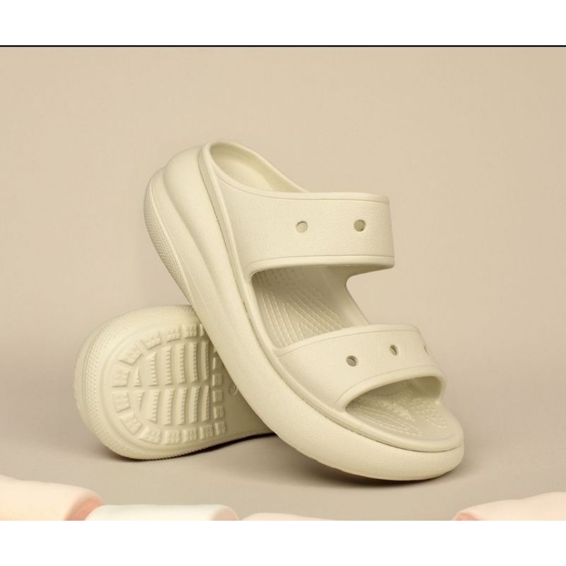 รองเท้าแตะ Crocs classic crush / รองเท้าแตะผู้หญิง Crocs crush