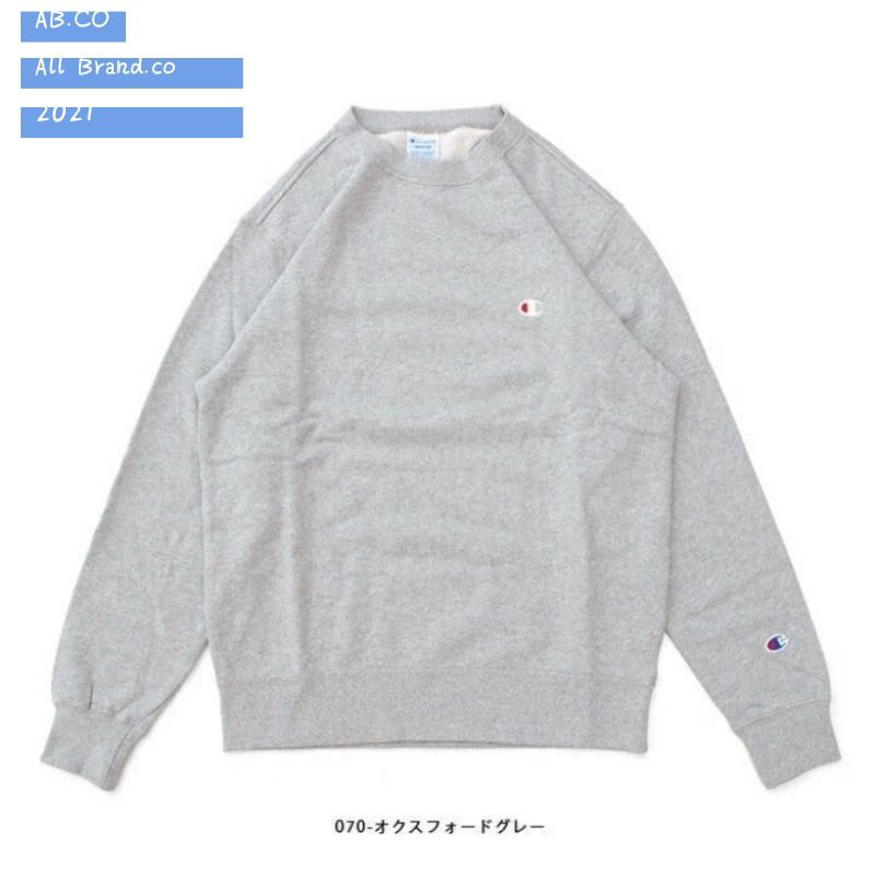 Crewneck Champion Original Basic Grey Full Tag Label เสื้อสเวตเตอร์ Unisex / Champion