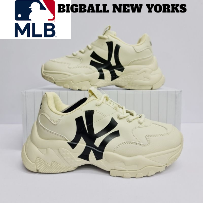 Mlb NY รองเท้าผู้หญิง รุ่น MLB NEW YORKCREAM สีขาว