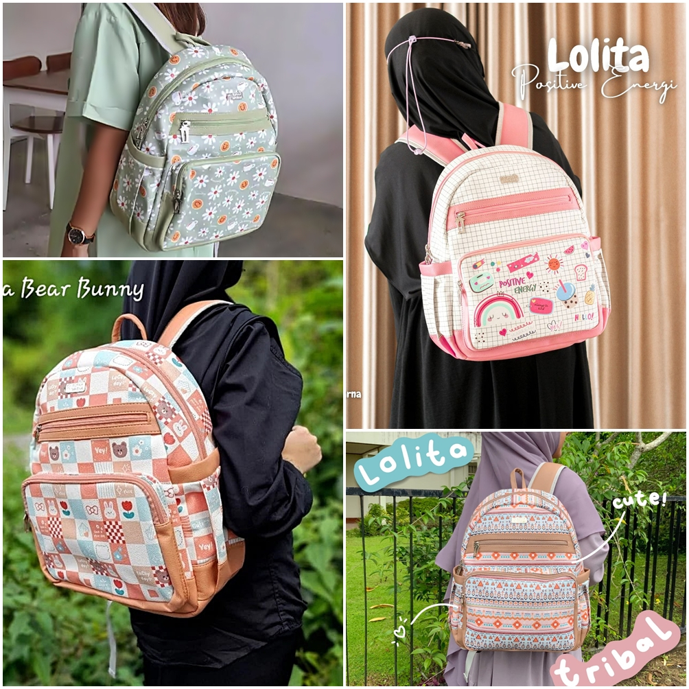 Home Color Backpack with Laptop slot 30 x 13 x 37.5 cm Lolita