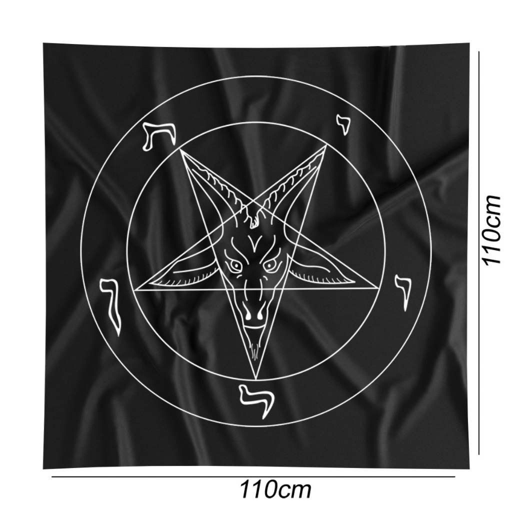 Flag - Sigil of Baphomet - Pentagram / Poster Flag - ตกแต่งผนัง