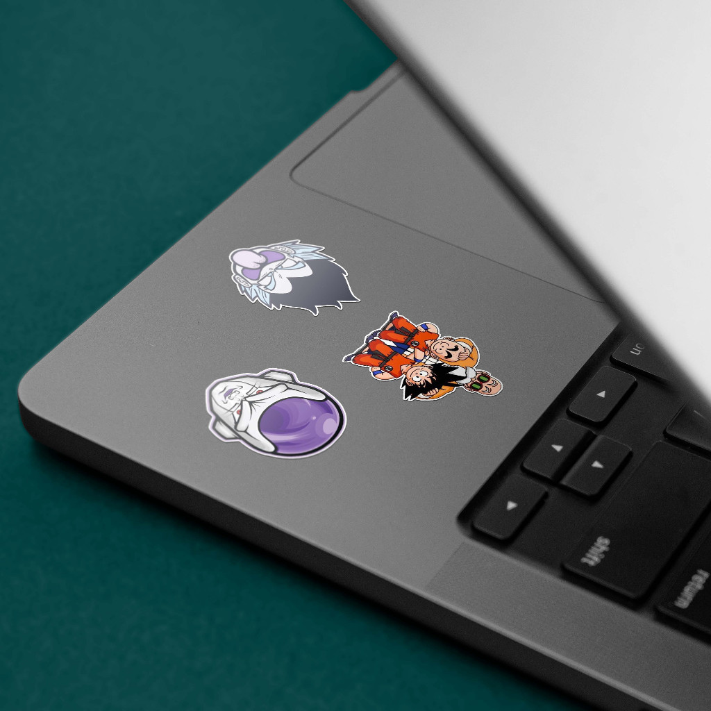 สติ๊กเกอร์ดราก้อนบอล 50 ชิ้น Dragonball Goku Vegeta สติ๊กเกอร์อนิเมะสําหรับแล็ปท็อปสมุดภาพตกแต่ง