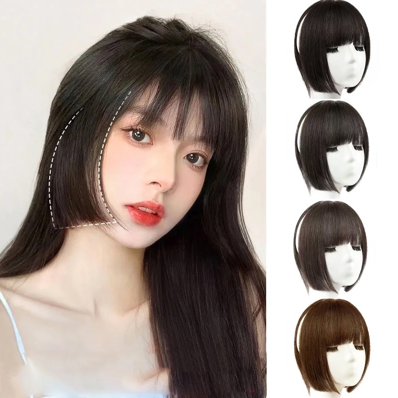 RSW TOUPEE 017 HIME CUT STRAIGHT PRINCESS BANGS 25 ซม. BALD COVER / ผู้หญิงผมปริมาณ ENHANCER
