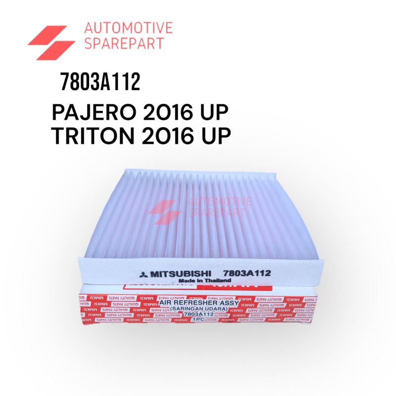 PAJERO SPORT TRITON ใหม่ OUTLANDER HDX CABIN AC FILTER (7803A112)