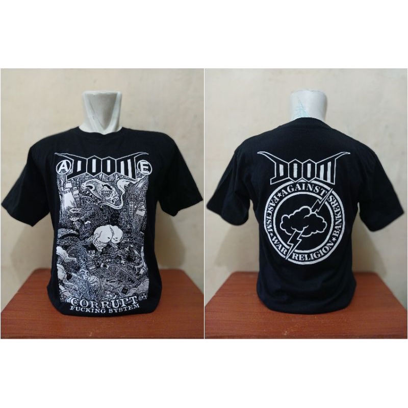 เสื้อยืด DOOM PUNK BAND MUSIC | เสื้อยืด DOOM PUNK