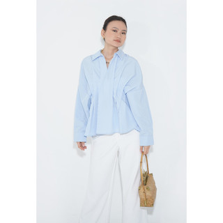 GURLPICK - BORA Blouse - Kemeja Oversize - Korean Shirt - Kemeja Wanita