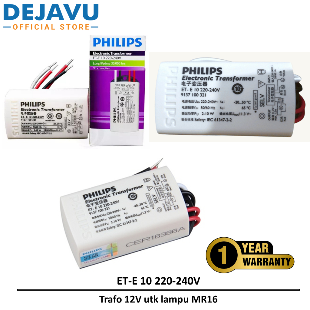 เศรษฐศาสตร์ LED Transformers ET-E 10 220-240V