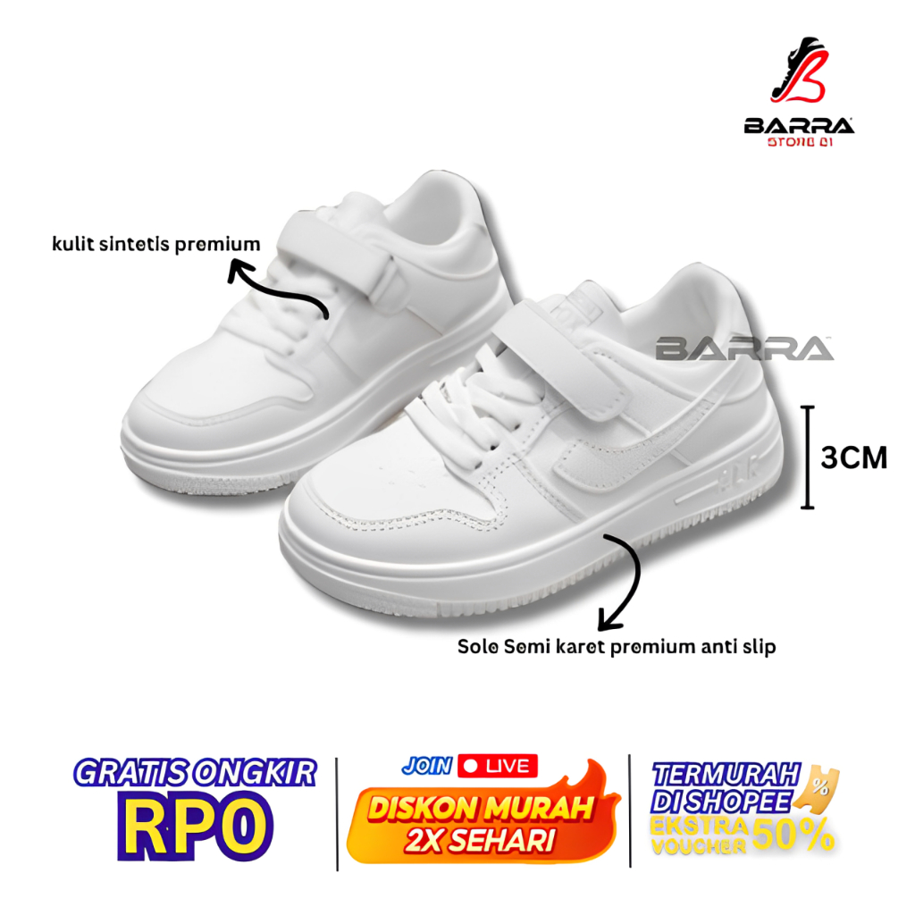 Zh KIDS - รองเท้าผ้าใบ FASHION BOYS GIRLS BAQX017