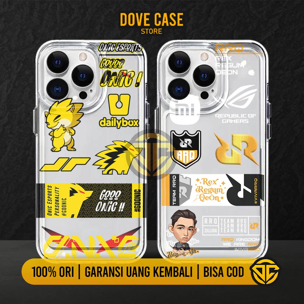 CLEAR CASE ESPORTS Xiaomi Redmi A1 2022 11T 10 5G 4G 10C 9 9A 9C 9T 8 8A 7 6 PRO 6A 5 5A 5 4X S2 PLU