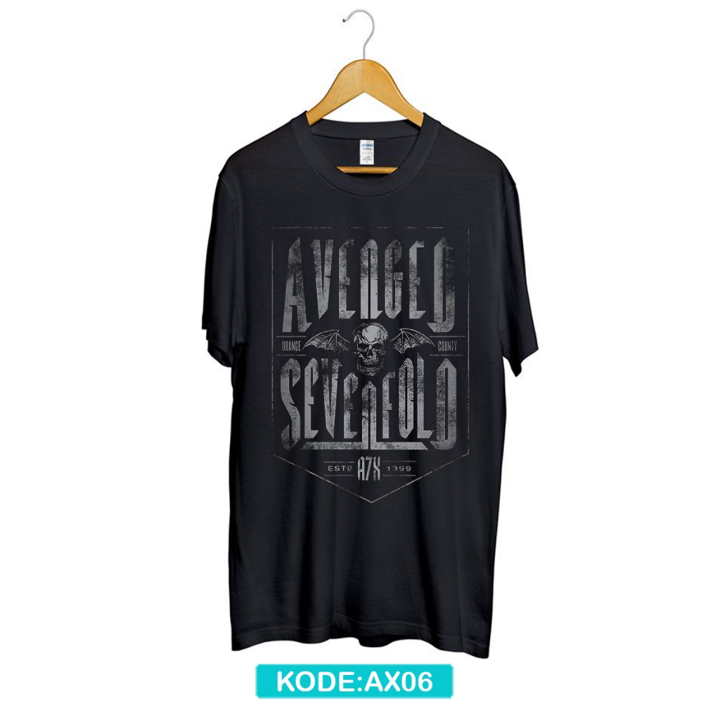 KATUN Avenged sevenfold band เสื้อยืดผ้าฝ้ายพรีเมี่ยม AX6