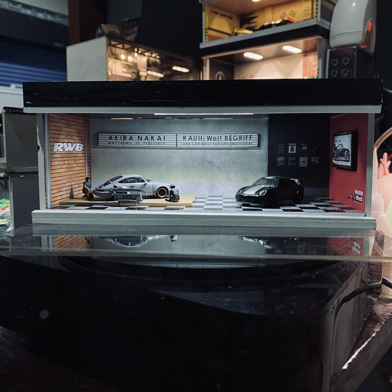 DIORAMA RWB Museum Speedhunter 1/64