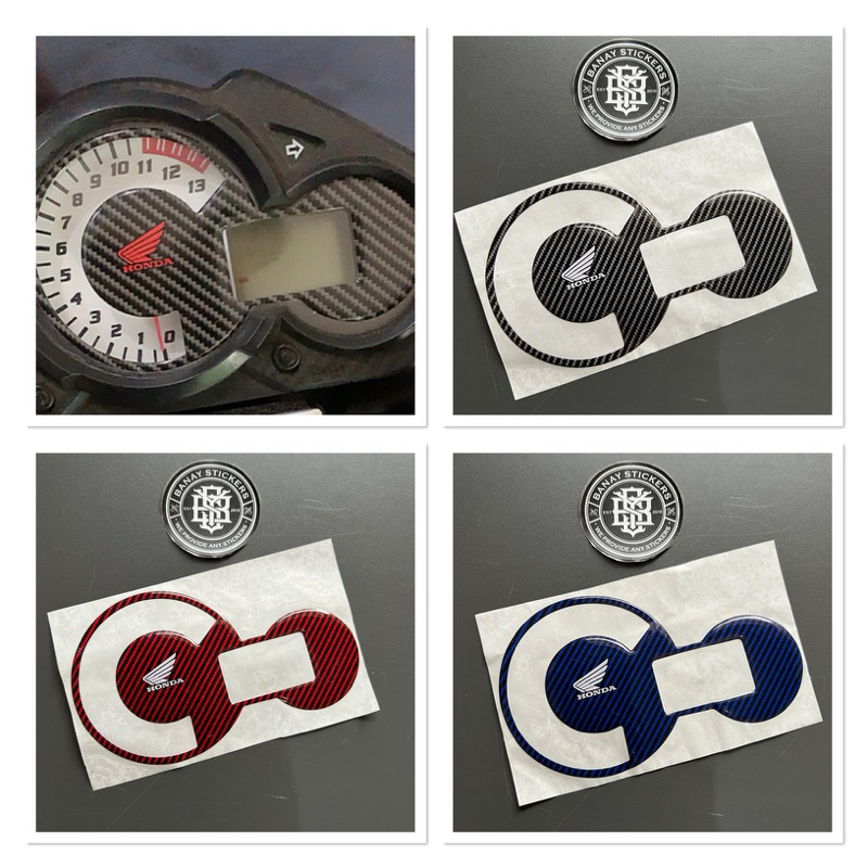 Cb 150 R สติ๊กเกอร์สัญลักษณ์เรือนไมล์ลายนูนเก่า