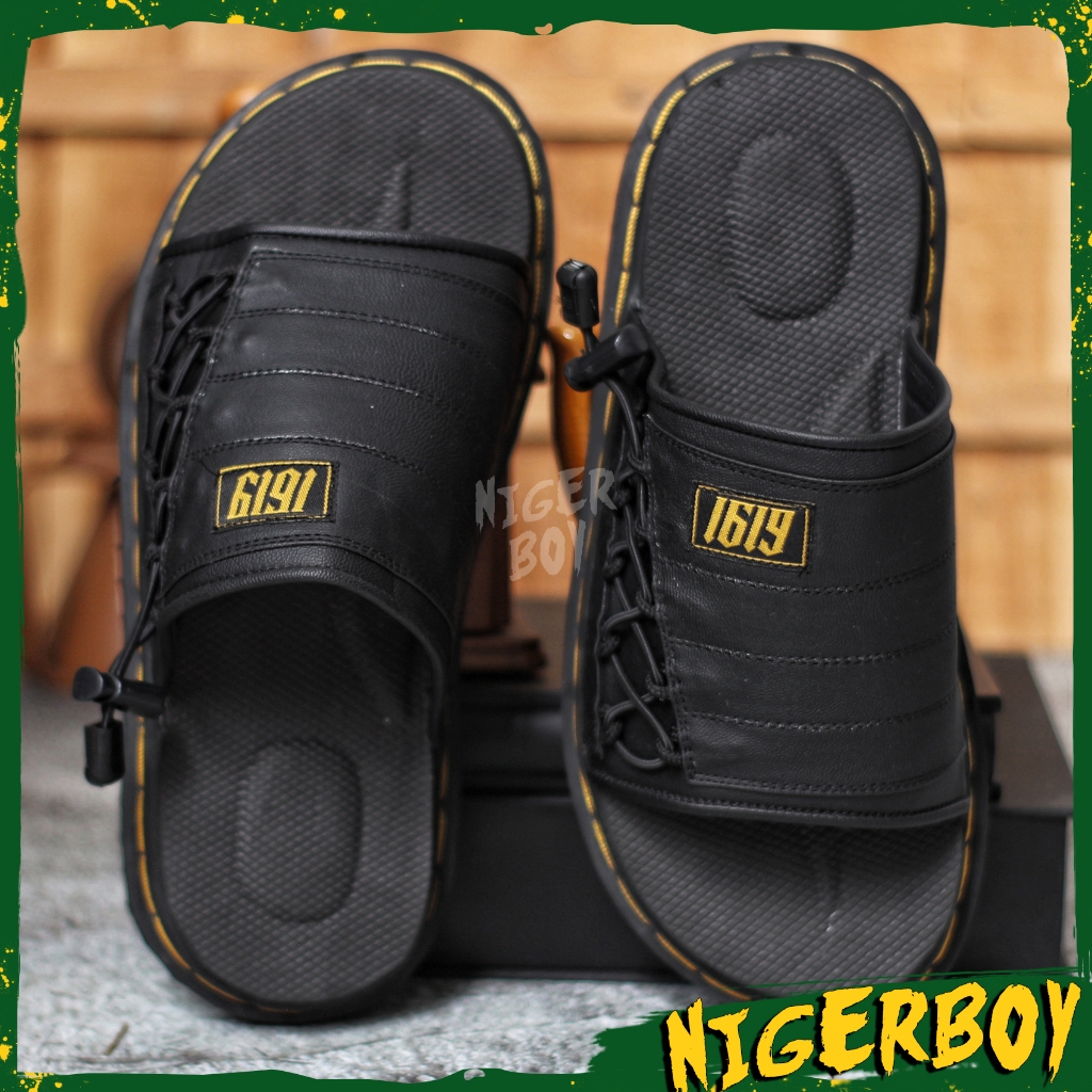 Nigerboy Madre - รองเท้าแตะผู้ชาย Dr Martens Sandals Slides Casual Slipper