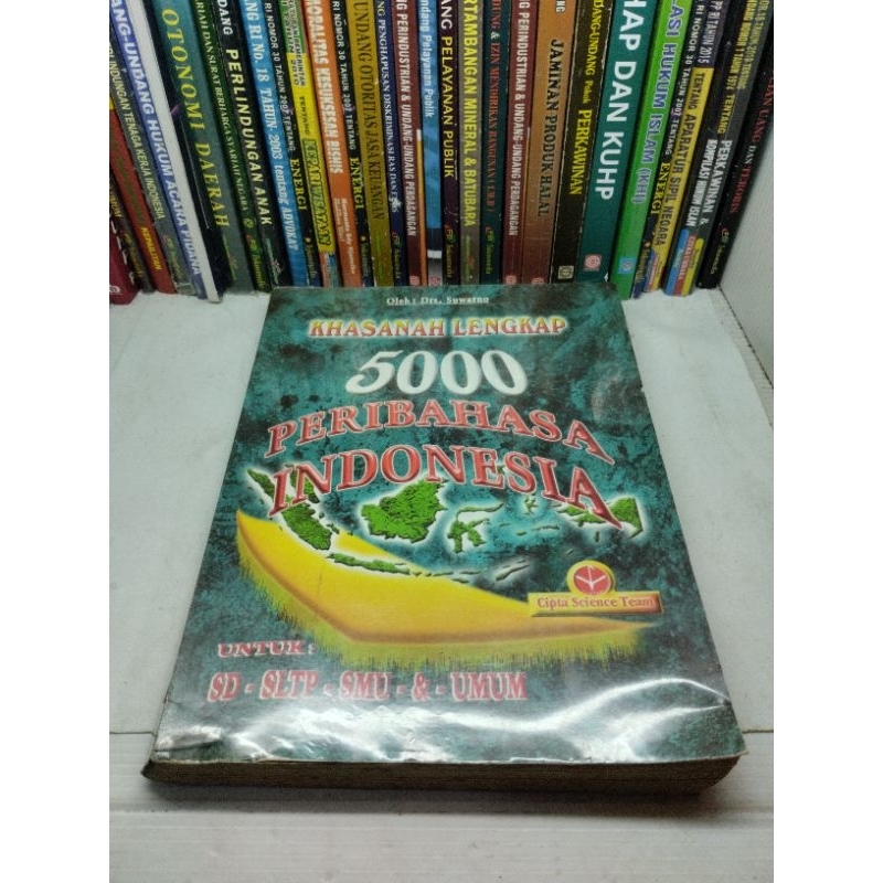 สมบูรณ์ TYPICAL OF 5000 INDONESIAN LANGUAGE สําหรับเครื่องเขียนทั่วไป, SCHOOL สูง, และทั่วไป