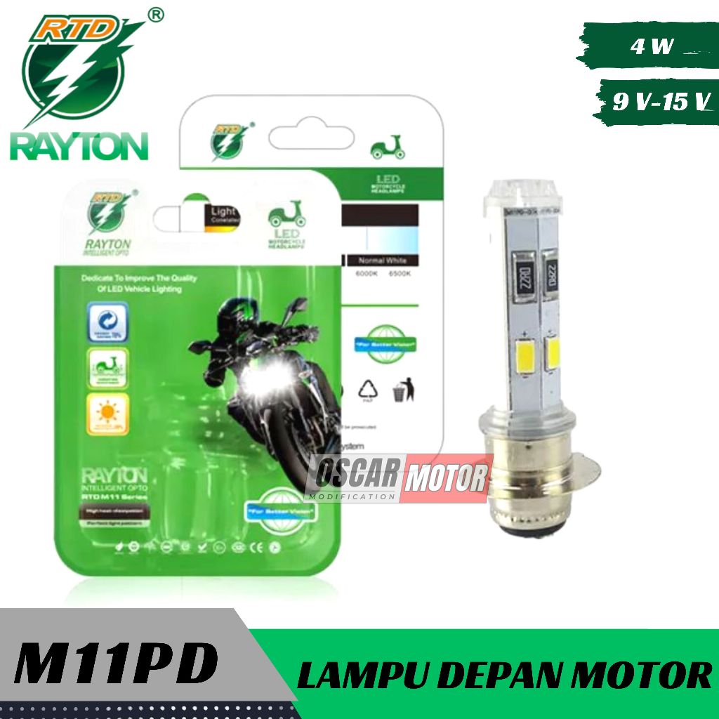 Original RTD H6 H4 RTD M11P-D M11P ไฟ Led รถจักรยานยนต์ 6 ด้าน 4 ด้าน