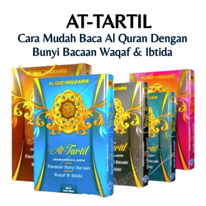 Al Quran Tajwid Color At-Tail A4 Size