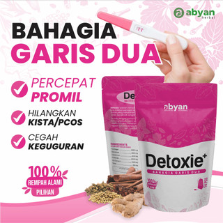 Detoxie+ Ramuan Program hamil alami Promil Detox Rahim dr.Zaidul Akbar