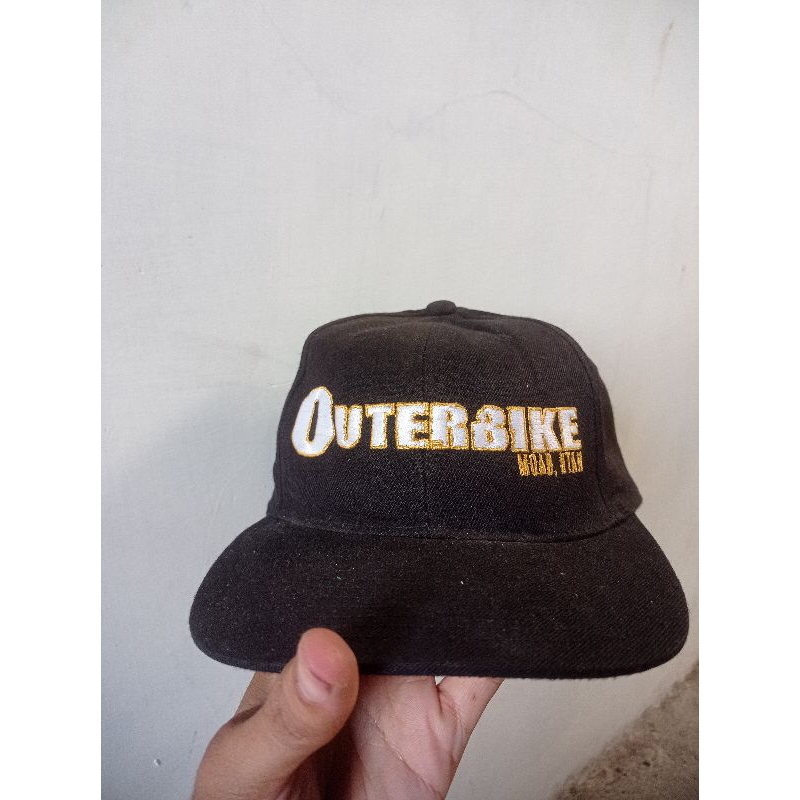 มือสองเดิม OUTERBIKE สเก็ตบอร์ด streetwear bmx hiphop snapback cap