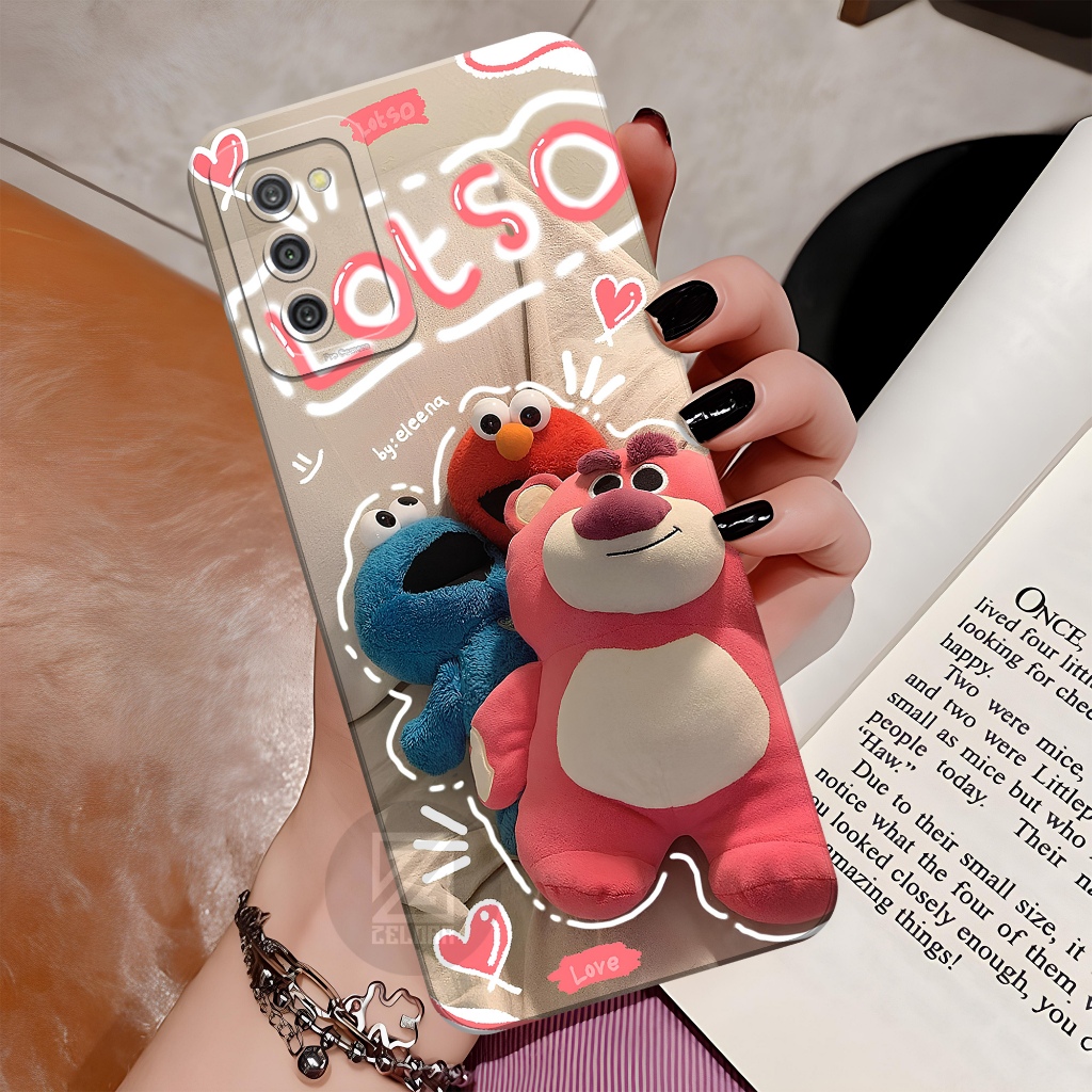 HP เคส Samsung Galaxy A03S / A02S Softcase - เคสลายการ์ตูน - กล้อง Pro - เคส Samsung Galaxy A03S / A