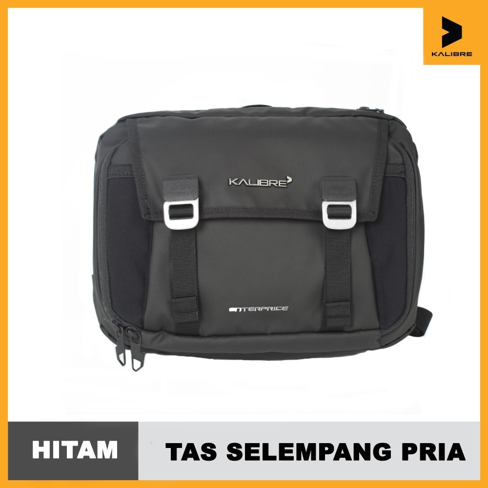 Gramedia Surabaya - กระเป๋าสะพาย Kalibre Enterprise 5L สีดํา 921350000