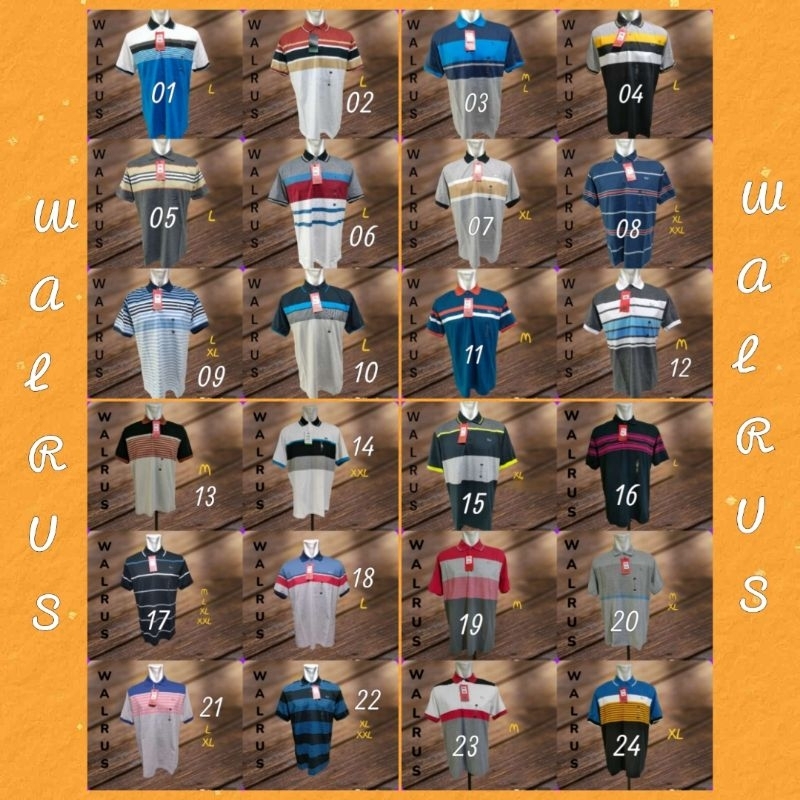 Vss เสื้อโปโล คอปก สําหรับผู้ชาย WALRUS Brand